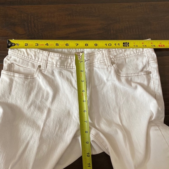 Michael Kors Women’s white jeans size 6 waist 30 - Picture 4 of 6